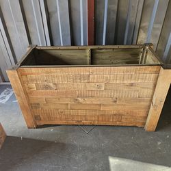 Two piece table with Bench.