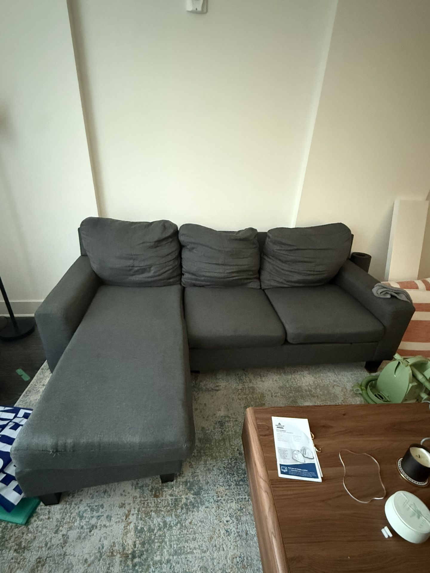 Small 3 Seater Sectional