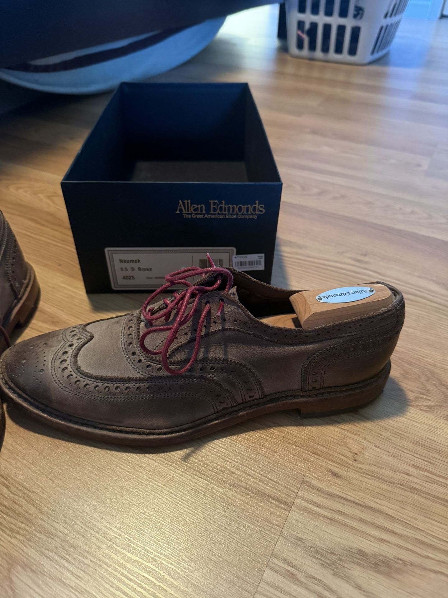 Allen Edmonds Neumok Shoes – Brown, Size 9.5D 