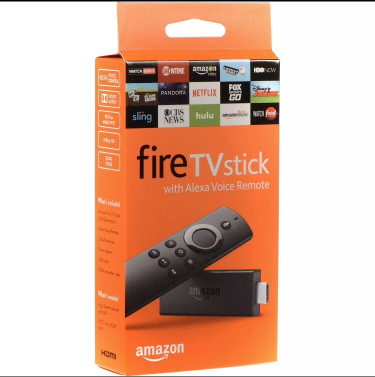 Amazon fire tv stick with Alexa voice remote 4k 2nd Gen