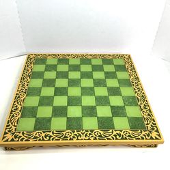 Frog Kingdom Resin Chess Board 