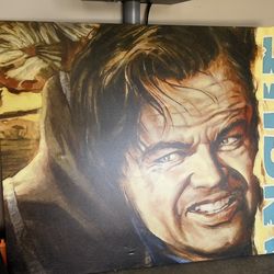 54” x 64” movie poster (still from Once Upon a Time in Hollywood)