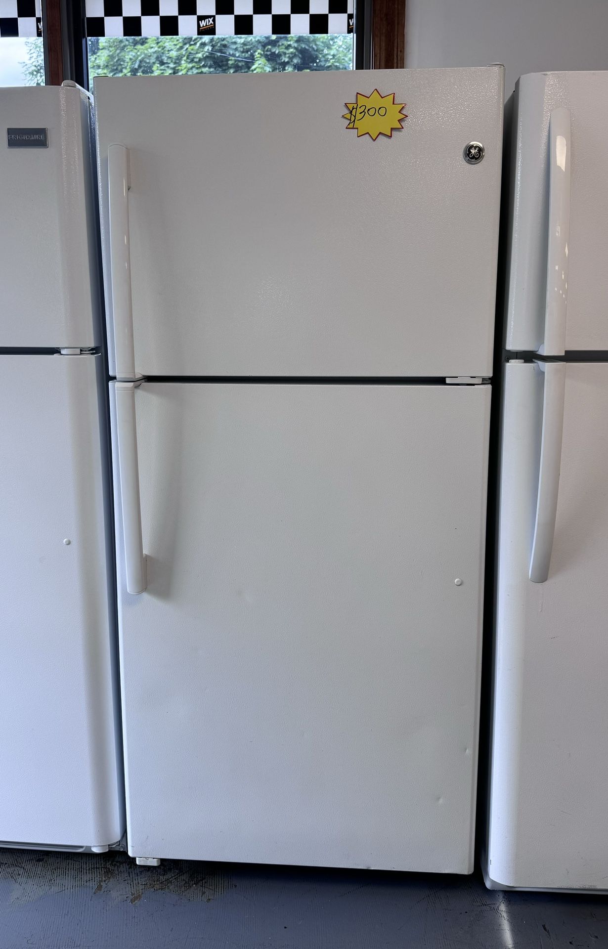 GE) Fridge 66 High by 29 used as new Works Perfectly 1216 Hartford Turnpike Vernon CT