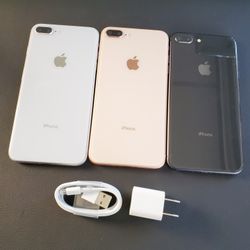 iPhone 8 Plus 256gb - UNLOCKED - Like New (Color Choices)