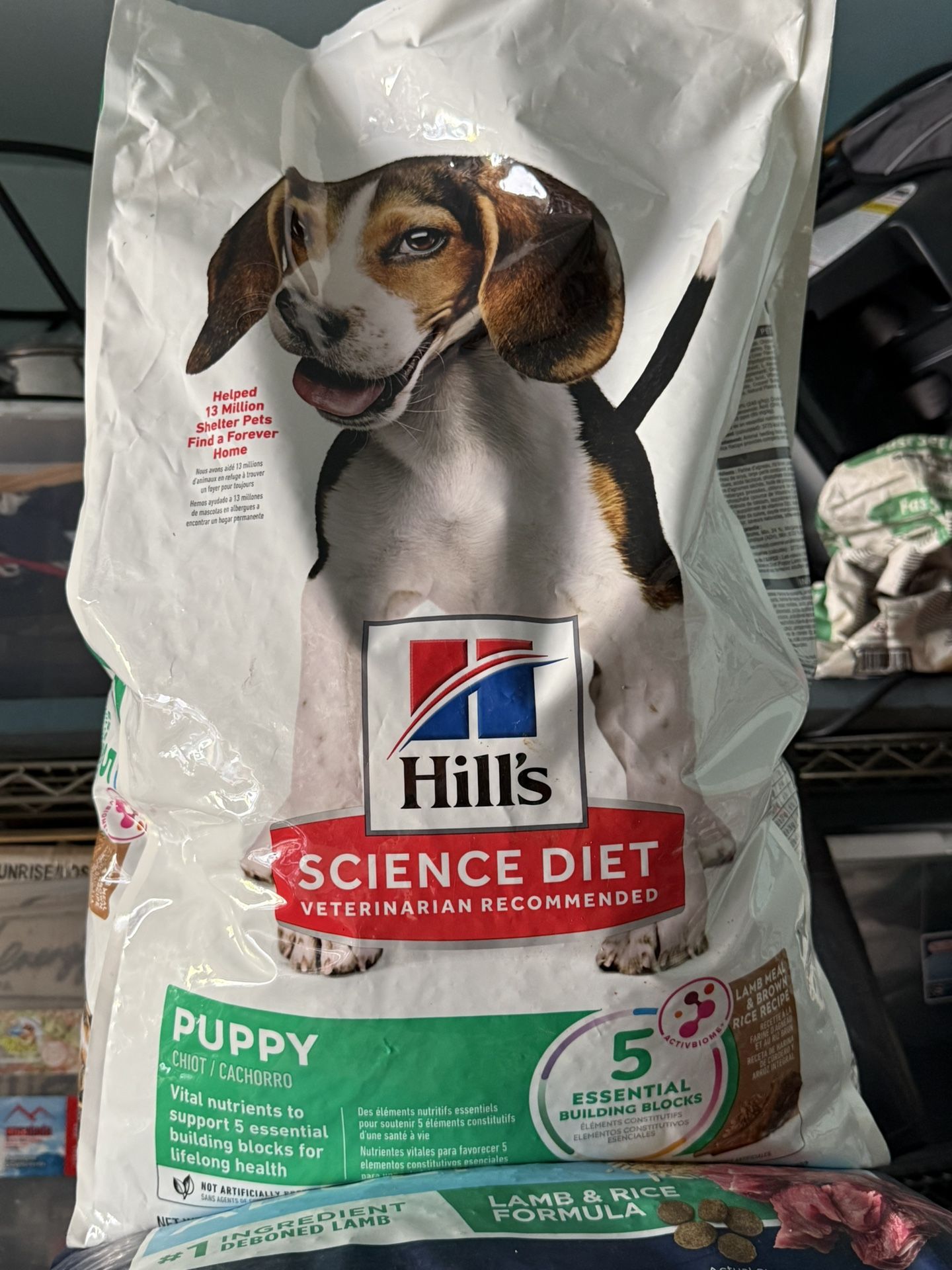 Hills puppy dog food