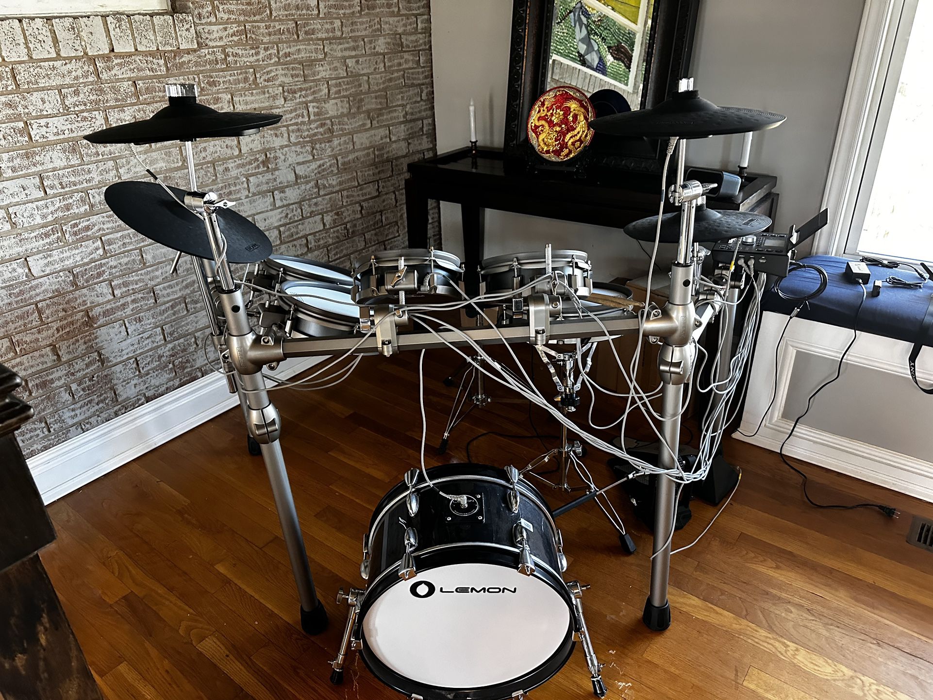 Simmons SD1250 Edrums With EXTRAS!