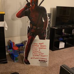 Dead Pool Life Size Cut Out 