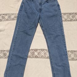 High Waisted Light Wash Jeans