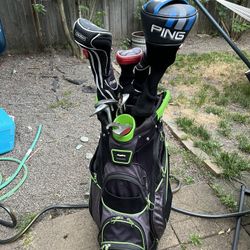 Left Handed Golf Set