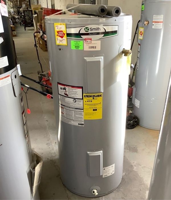 AO SMITH WATER HEATER MODEL:E6-55H45DV