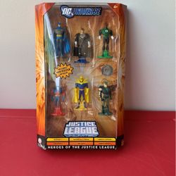 DC Universe Justice League Unlimited TRU Exclusive 6 Die Cast Figure Set