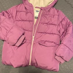 Girls Jacket, 5t, Purple 