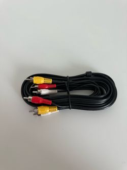 6 FT RCA Audio/Video Cable – Composite AV Cable new