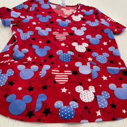 Scrub top 4th Of July Special 