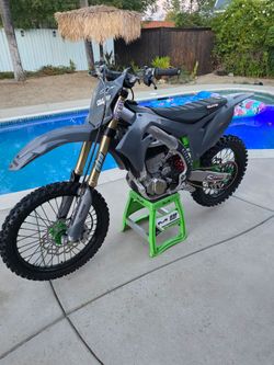 2022 kx450f with upgrades title in hand