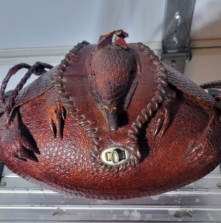 Taxidermy Armadillo Purse/ Handbag - Main Image