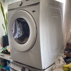 Samsung DVG45T6000W 7.5 cu. ft. Gas Dryer with Sensor Dry in White