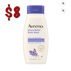 Aveeno, Stress, Relief, Body Wash