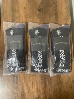 Chrome Hearts Socks – 3 Pack