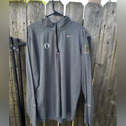 Nike Oregon Dutch Bros Half Zip Pullover Sweater