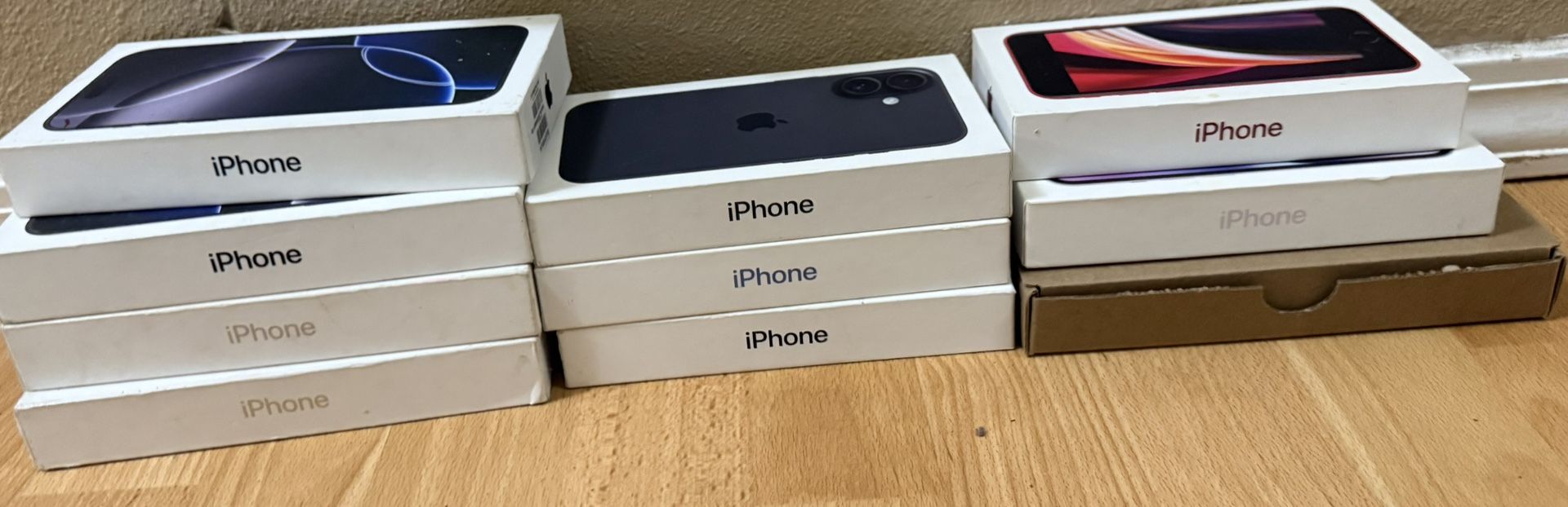 Empty iPhone Boxes 10 Total 