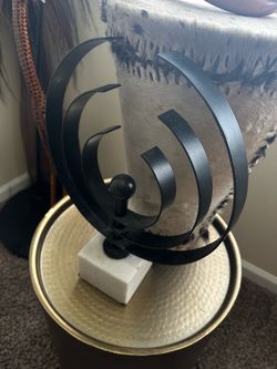 Metal & Marble decor