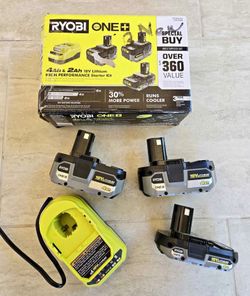 RYOBI 18V HP High Preformance Battery KIT