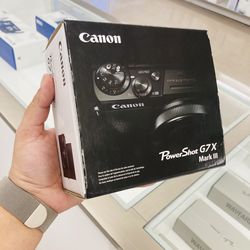 Canon power shot G7x mark III