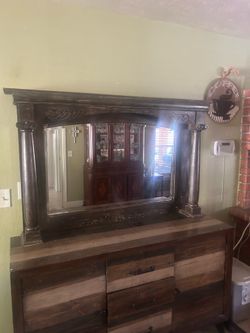 Large mirror for dresser
