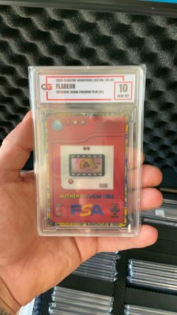 Graded Pokémon Film Cell Trading Card