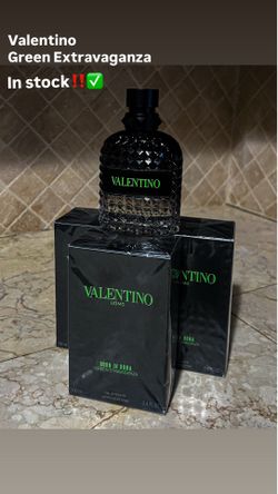 valentino green extravaganza