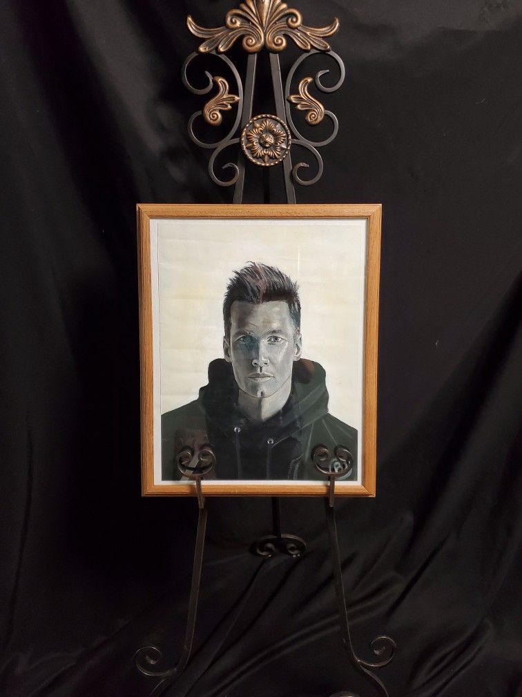 One Of A Kind Exclusive Painting Of Tom Brady