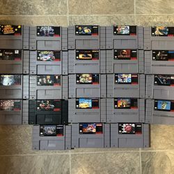 Nintendo SNES Games 