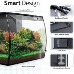 Fluval fish tank 10 Gallon w/ stand