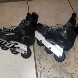 Bauer Tuuk Profile Roller skates Size 8 