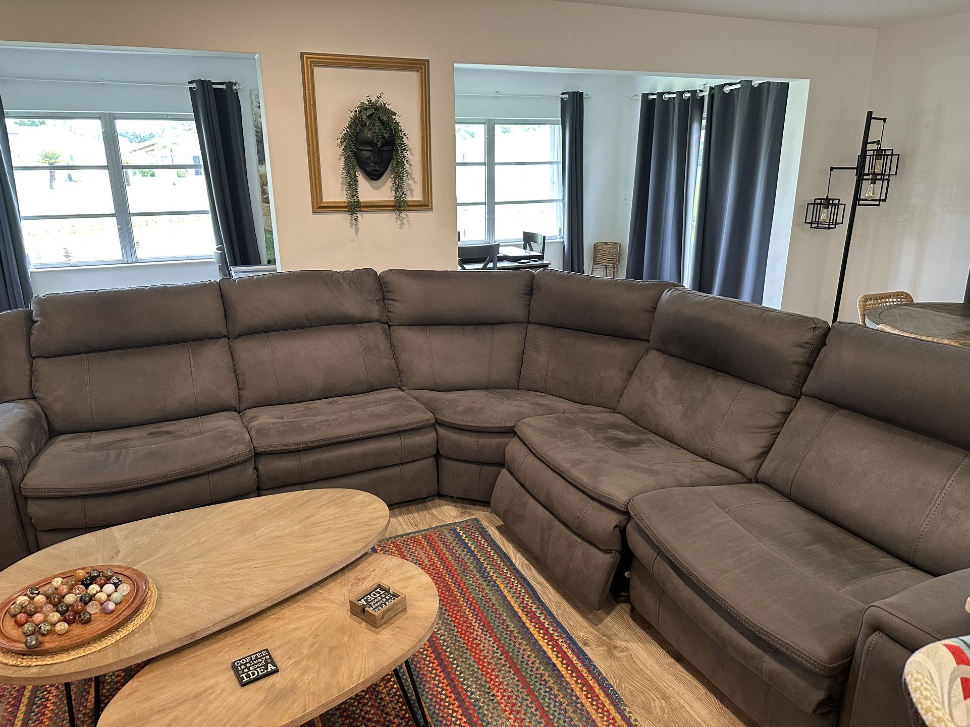Large Reclining Sofa