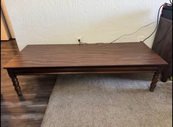 Rustic Wood Coffee Table