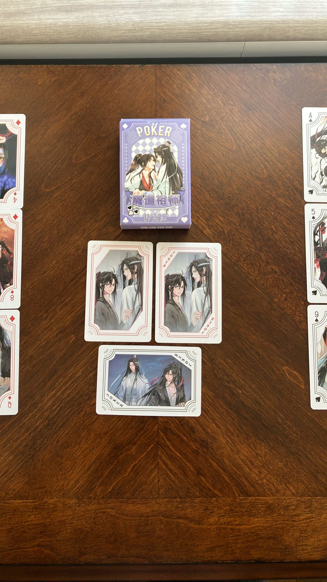 Poker Playing Cards,Anime Style Poker Playing Cards, Poker Cards 