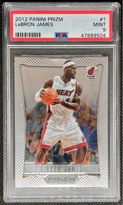 2012 Panini Prizm LeBron James #1 PSA 9 Mint