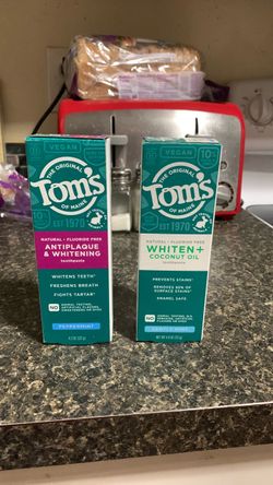 Tom’s Natural Toothpaste-2 Items!($11.92+ Value)