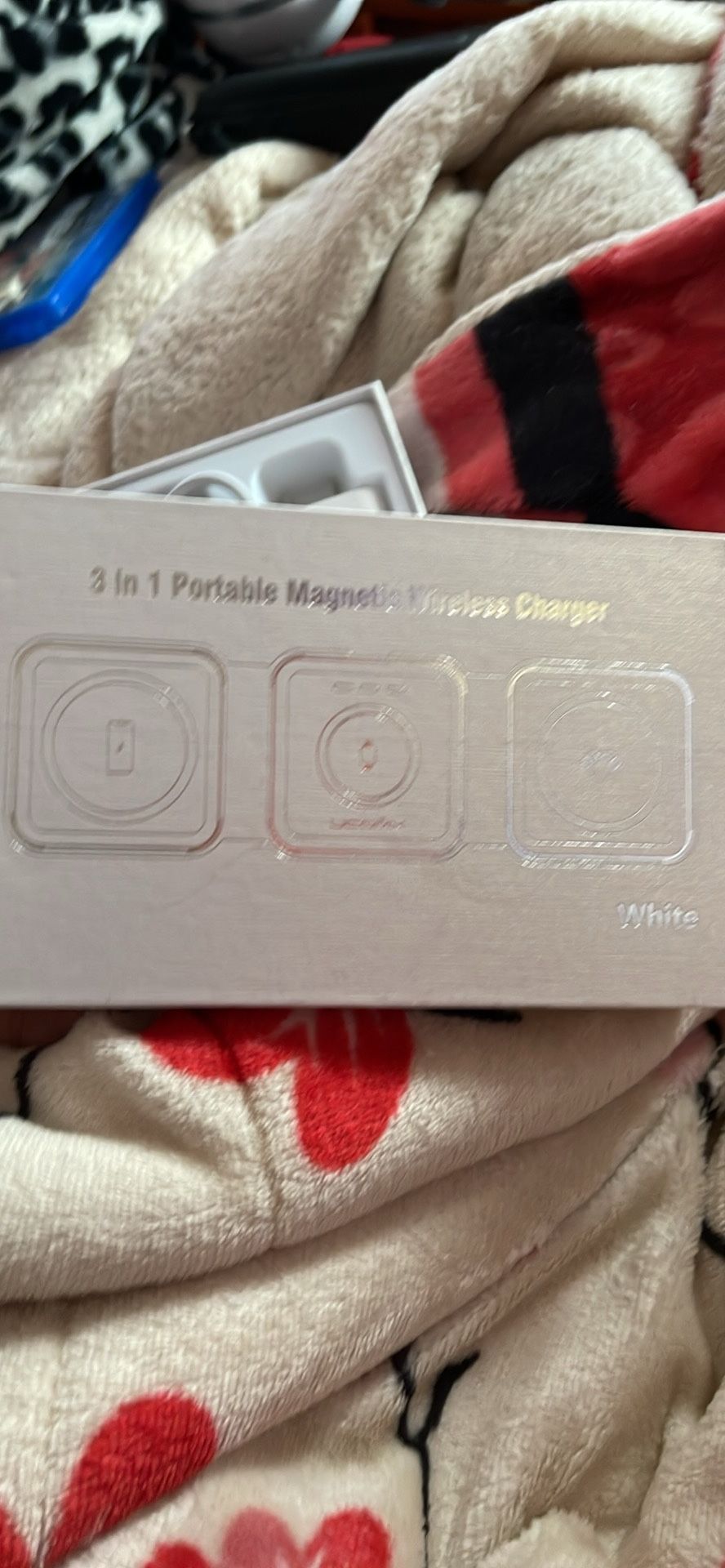 3 In One Portable Magnetic Wireless Charger