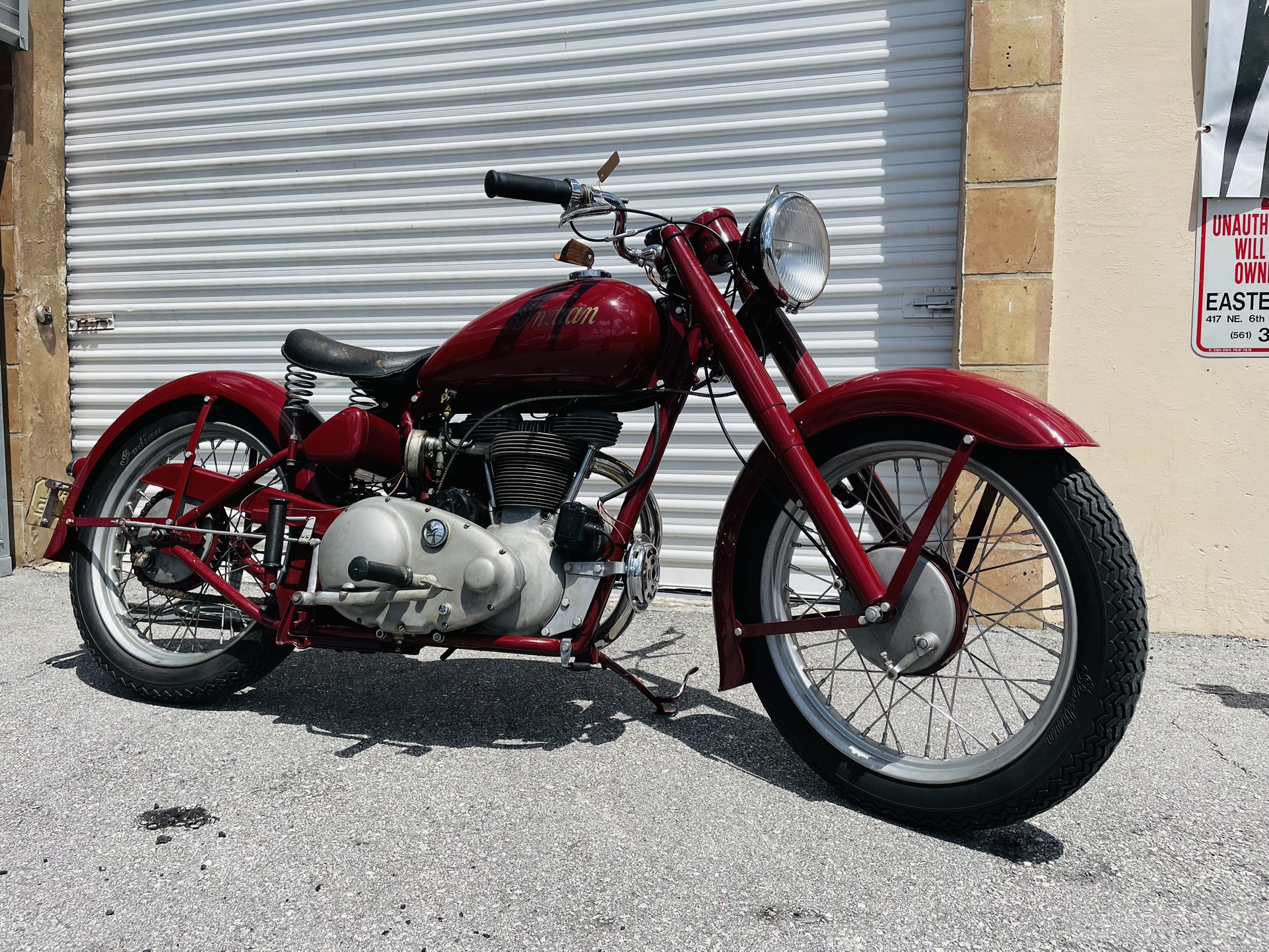 1949 Indian Arrow Vintage motorcycle Restored and running