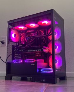 SAMA V50 Gaming PC ~ Ryzen 7 9800X3D + RTX 5070 12GB OC