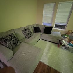 Sectional Gray Couch