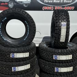 Tacoma Trd Tires Bf Goodrich Lt 265/75R16 $950 Set Of Four Install Mount And Balance 