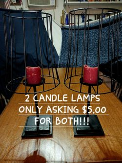 Large Candle Lamps