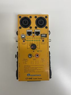 CT-E04 .Cable tester Pro -audio BRAND NEW