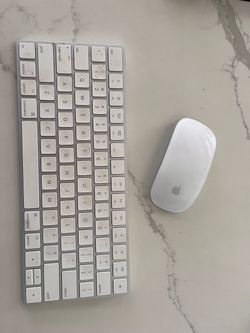 Apple Magic Keyboard and mouse