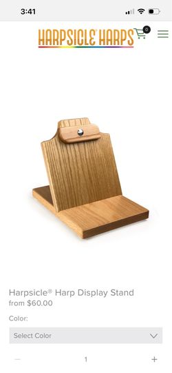 Harpsicle Harp Display Stand