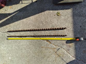 Steel Long Wood Drill Bits - 3 ft.